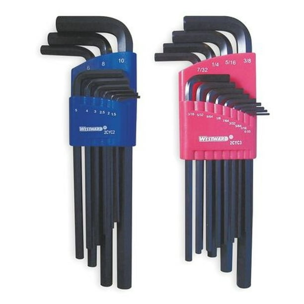 6 Arm 5 Piece 2.5-6mm T-Handle Style Hex Key Set with Plain Grip 6 Arm 5 Piece 2.5-6mm T-Handle Style Hex Key Set with Plain Grip